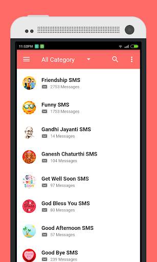 100000+ SMS Messages screenshot 2