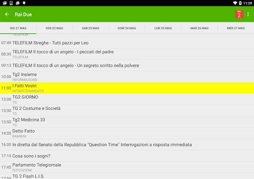 TV Guide Italy FREE screenshot 6