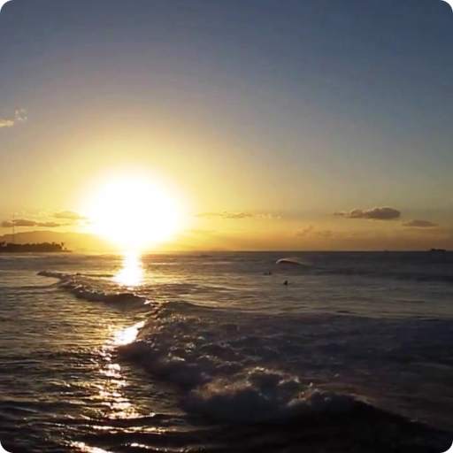 Ocean Waves Sunset Live HD 3 3.0