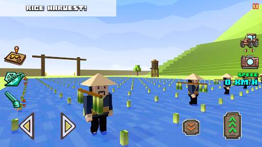 Blocky Farm Racing & Simulator screenshot 6