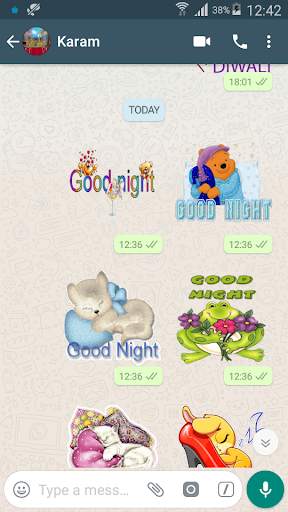 Good Night Sticker for whatsapp screenshot 2