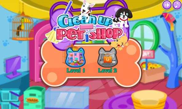 Clean up pet shop screenshot 4