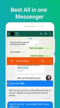 OneMessenger - All in one Messenger app screenshot 1
