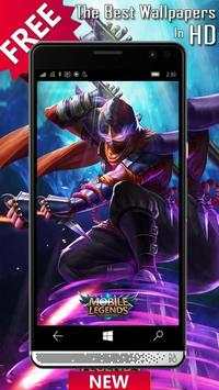 Free Hero Mobile Legends Wallpaper HD screenshot 4