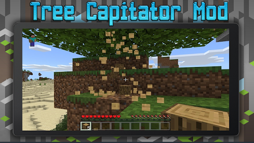 Tree Capitator Mod Minecraft screenshot 2