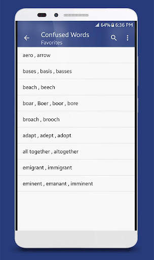 English Confused Words скриншот 6