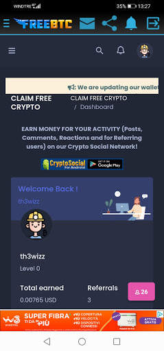 BTCGETFREE - Earn FREE BITCOIN - INSTANT PAYOUTS 5 تصوير الشاشة