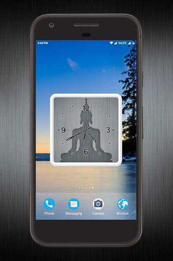 Buddha Clock Live Wallpaper screenshot 5