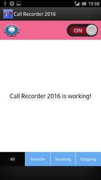 Call Recorder 2016 screenshot 2