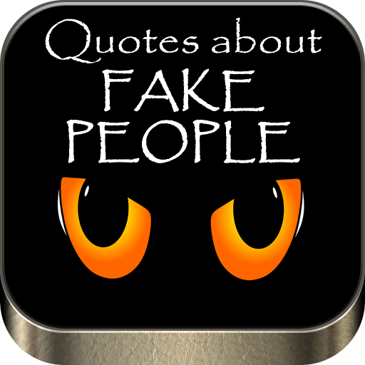 Quotes about fake people icon