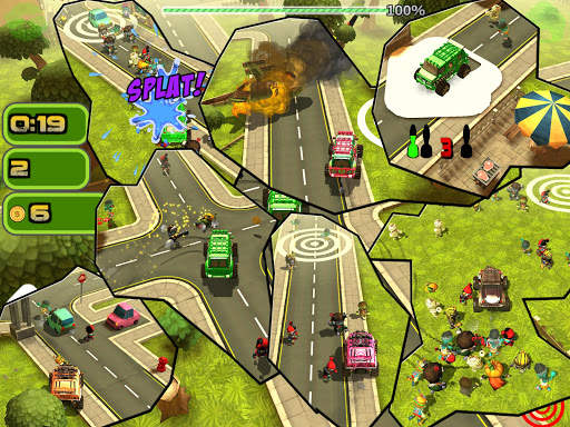 Crush zombies in this Truck driving simulator 2 screenshot 13