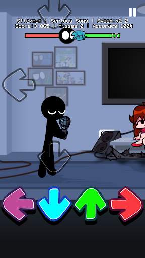 FNF Music Combat Stickman Mod screenshot 5