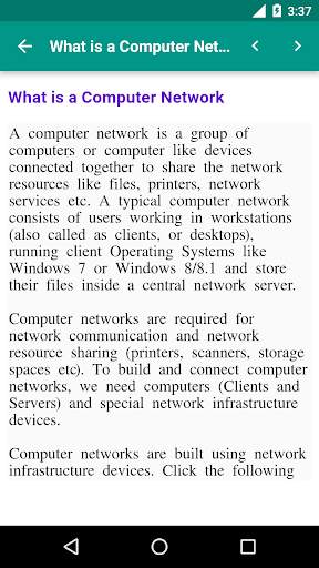 Networking Basics скриншот 2