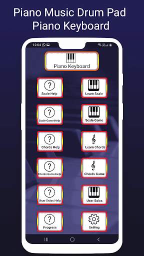 Piano Music Drum Pad - Piano Keyboard screenshot 1