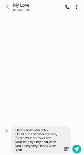 Happy New Year 2022 SMS screenshot 4