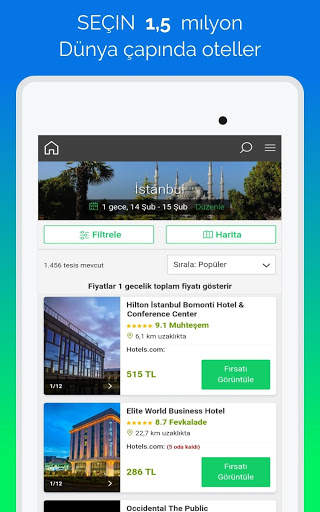 Hotel Booking - ucuz oteller screenshot 2