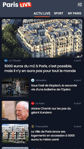 Paris Live screenshot 2
