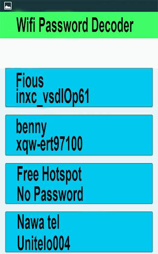 Wifi Password Decoder screenshot 10