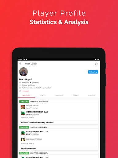 CrickPro - Cricket Scoring App screenshot 17