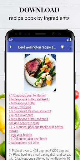 World recipes for free app offline with photo screenshot 2