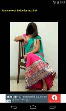 Half Saree Face Changer скриншот 3