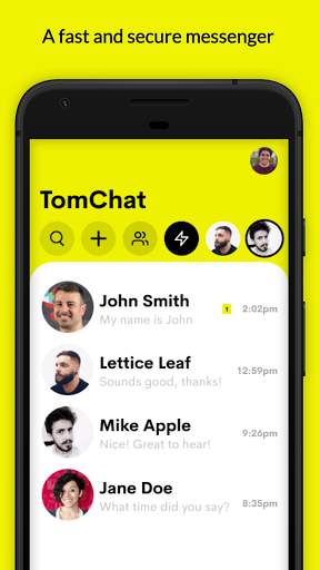 TomChat screenshot 1