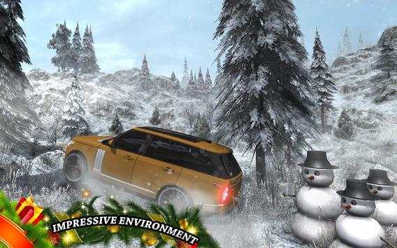 Offroad Rover Snow Driving screenshot 5