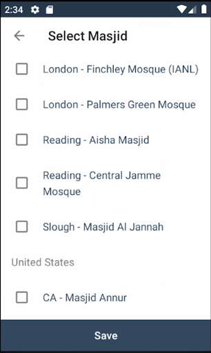My Masjid Timetable screenshot 2