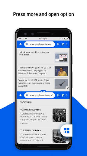 Private Dual Browser with Split Screen screenshot 2