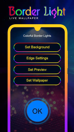 Border Light Wallpaper - Edge Border Light 2020 screenshot 2