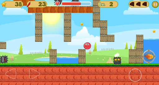 New Red Ball : Roller Ball 4 screenshot 4
