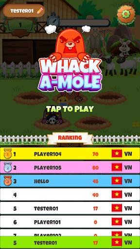 Whack A Mole Mobile screenshot 6