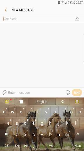 Wild Horses Keyboard screenshot 1