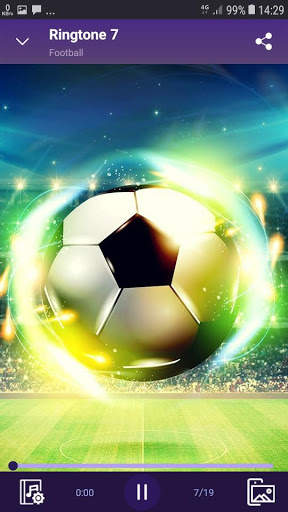 Football sounds Ringtones and Wallpapers screenshot 3