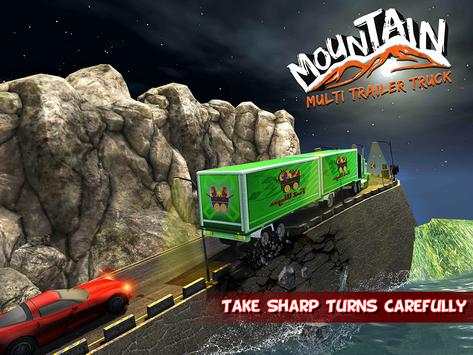 Multi-Trailer Truck Cargo: Mountain Drive screenshot 12