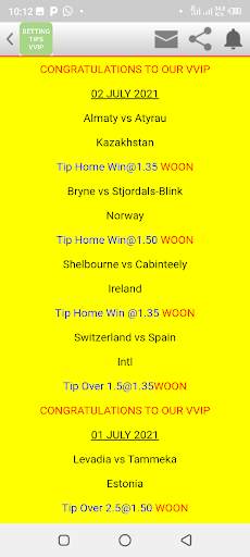 Daily 3+ odds screenshot 9