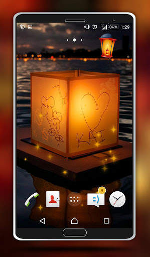 Lanterns Live Wallpaper 4 تصوير الشاشة