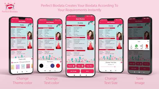 Perfect Marriage Biodata Maker screenshot 1