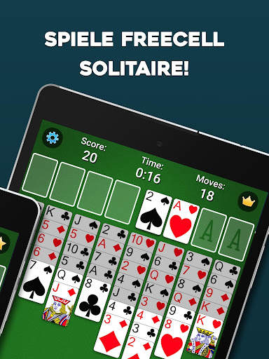 FreeCell Solitaire Kartenspiel screenshot 12