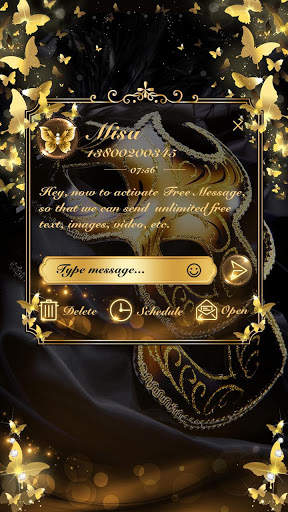 (FREE) GO SMS NEW YEAR'S THEME screenshot 4
