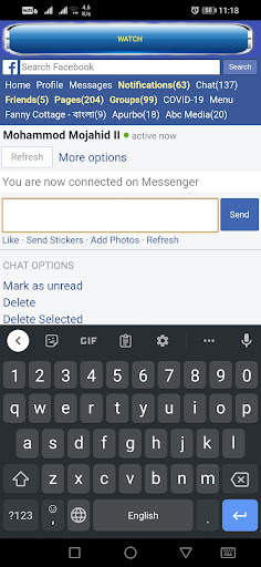 MBASIC - Faster For Facebook screenshot 6