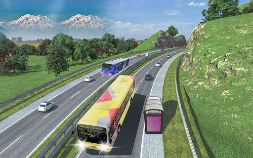 Modern Bus Parking Simulator: Free Driving Games screenshot 5