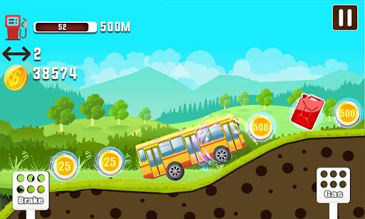Bus Driving Simulator - 2D Bus Racing Game 19 screenshot 5