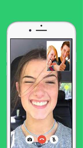 Charli D'amelio fake video call screenshot 4