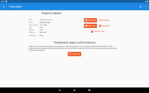 Prescription Maker screenshot 20