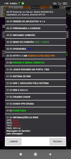 KOBRAS DNS VPN screenshot 4