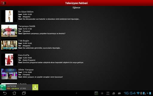 Mobil Canlı Tv screenshot 14