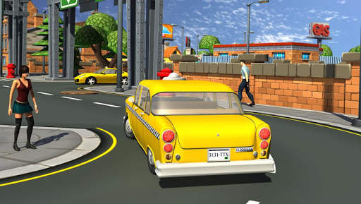 Taxi Car Driver Parking 3d स्क्रीनशॉट 3