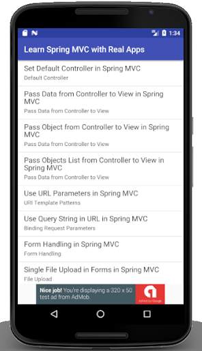 Learn Spring MVC with Real Apps скриншот 1