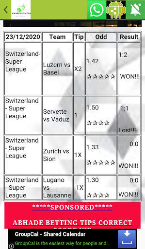 Abhade Betting Tips Free screenshot 5